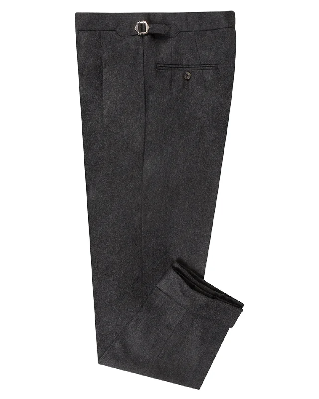 VBC Super 120's Flannel Charcoal Grey