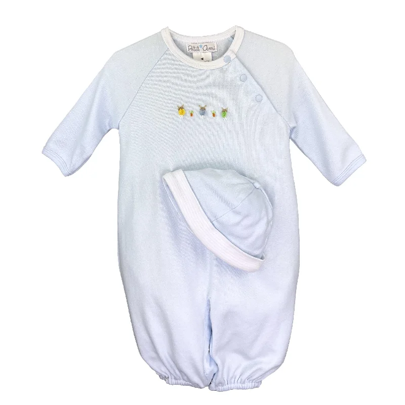 Blue Bunny Infant Convertible Gown