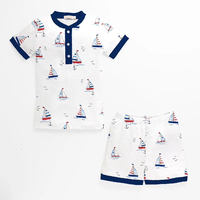 Sailing Boats Short Set