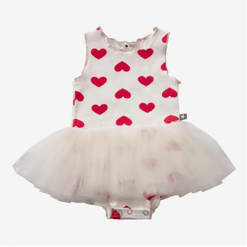 Infant Heart Onesie Dress